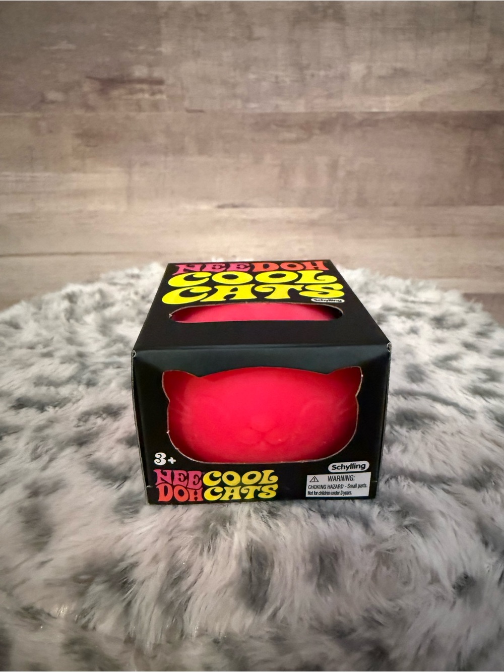 Schylling NeeDoh Pink Cool Cat